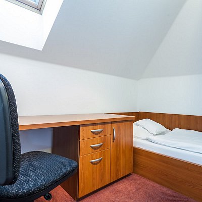 Apartmá Prezident hotelu Jelínkova vila - pokoj pro doprovod, řidiče apod.